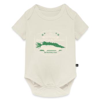 Schöne Bescherung Hast Du Eine Säge Mitgebracht? - Baby Premium Kurzarmbody - Naturweiß - Vorne