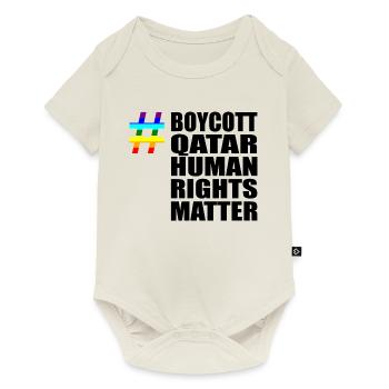 Boycott Qatar Qatar Human Rights Matter Verdict - Baby Premium short-sleeve bodysuit - off white - Front