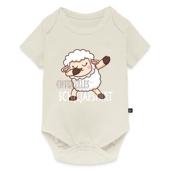 My Official (l)afshirt, Sleeping Pyjamas Dabbin - Baby Premium Kurzarmbody - Naturweiß - Vorne