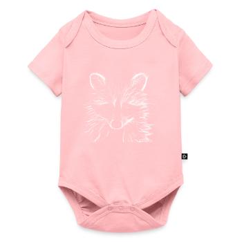 Sleepy doe - Baby Premium short-sleeve bodysuit - rose - Front