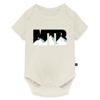 MTB - Baby Premium Kurzarmbody - Naturweiß - Vorne