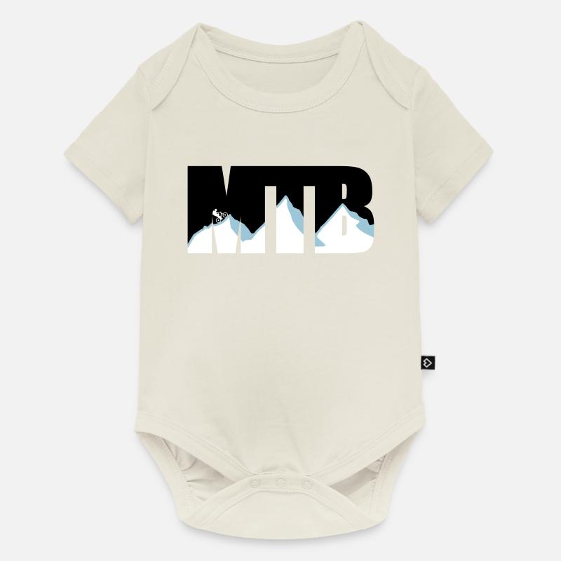 MTB - Baby Premium Kurzarmbody - Naturweiß