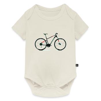 H bike - Baby Premium short-sleeve bodysuit - off white - Front
