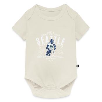 Seattle Teams liefern Fußball - Baby Premium Kurzarmbody - Naturweiß - Vorne