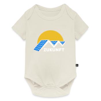 Zukunft Photovoltaik - Solarenergie - Sonne - Baby Premium Kurzarmbody - Naturweiß - Vorne