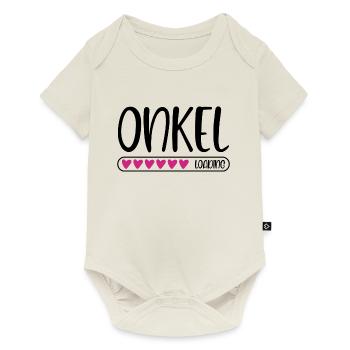 Onkel loading - Baby Premium Kurzarmbody - Naturweiß - Vorne