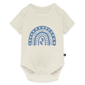 Wenn aus Liebe Leben wird - Baby - schwanger - Baby Premium Kurzarmbody - Naturweiß - Vorne