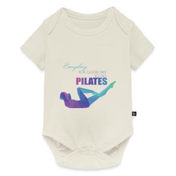 Pilates - Baby Premium short-sleeve bodysuit - off white - Front