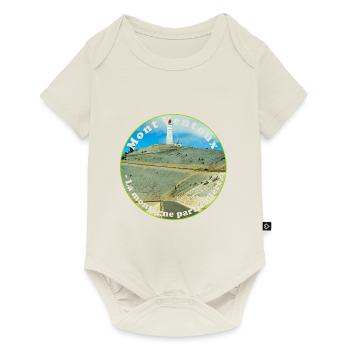 Rennradfahren auf dem Mont Ventoux - Baby Premium Kurzarmbody - Naturweiß - Vorne