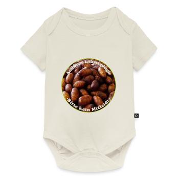 Milliarden Menschen Leben entomophagisch - Baby Premium Kurzarmbody - Naturweiß - Vorne