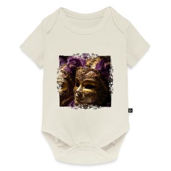 Chaque masque a sa propre signification - Body à manches courtes Premium Bébé - blanc cassé - Devant