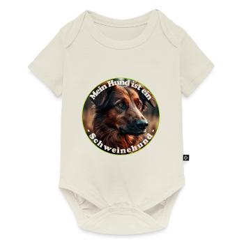 Unseren inneren Schweinehund zu besiegen - Baby Premium Kurzarmbody - Naturweiß - Vorne