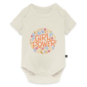 Girl Power - Baby Premium short-sleeve bodysuit - off white - Front