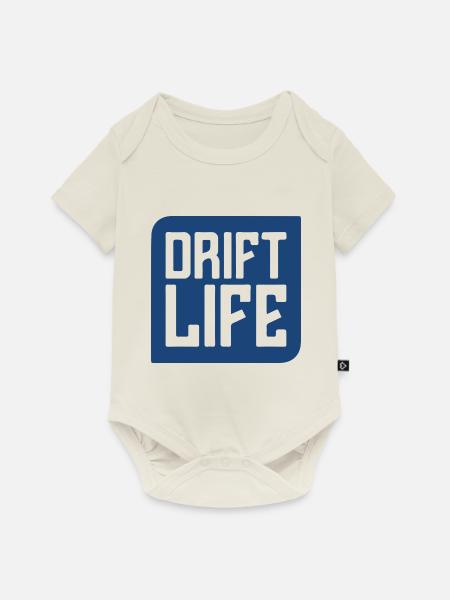 Motorsport - Baby Premium Kurzarmbody - Naturweiß