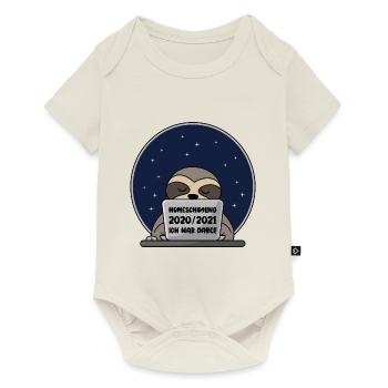 Homeschooling 2020/2021 Ich war dabei! - Baby Premium Kurzarmbody - Naturweiß - Vorne