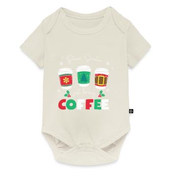 Cadeaux de Noël Noël - Body à manches courtes Premium Bébé - blanc cassé - Devant