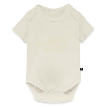 Diakonin mit Herz - Motivation und Erfolg - Baby Premium Kurzarmbody - Naturweiß - Vorne
