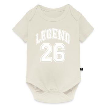 Legend 26 - Baby Premium short-sleeve bodysuit - off white - Front