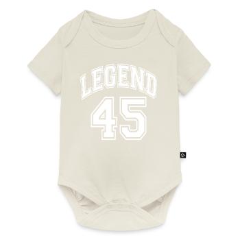 Légende 45 - Body à manches courtes Premium Bébé - blanc cassé - Devant