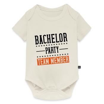 junggesellen abschied party - Baby Premium Kurzarmbody - Naturweiß - Vorne