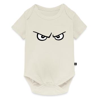 yeux - eyes 03 - Body à manches courtes Premium Bébé - blanc cassé - Devant