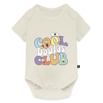 Cool Doulas Club Midwife Squad Midwifery - Body à manches courtes Premium Bébé - blanc cassé - Devant