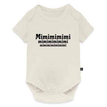 Mimimi - rumheulen Spruch - Baby Premium Kurzarmbody - Naturweiß - Vorne