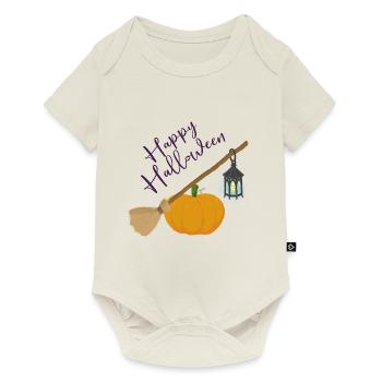 Happy Halloween 1 - Body à manches courtes Premium Bébé - blanc cassé - Devant