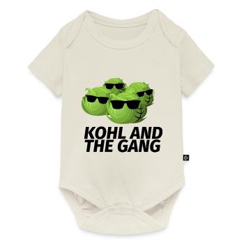 kohl and the gang - Baby Premium Kurzarmbody - Naturweiß - Vorne