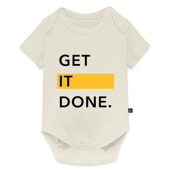 GET IT DONE. - Baby Premium short-sleeve bodysuit - off white - Front