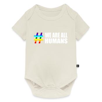Human Rights Diversity Proverbs Proverbs Rainbow - Baby Premium short-sleeve bodysuit - off white - Front