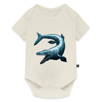 Mosasaur - Baby Premium short-sleeve bodysuit - off white - Front