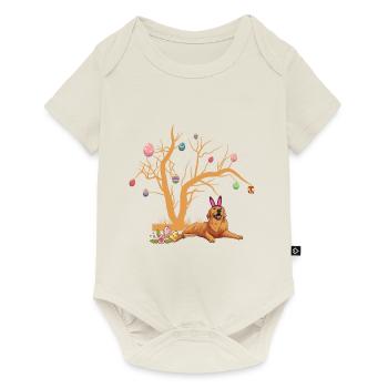 Labrador - Baby Premium short-sleeve bodysuit - off white - Front