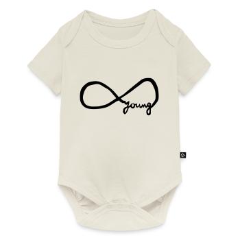 infinity_young - Body à manches courtes Premium Bébé - blanc cassé - Devant