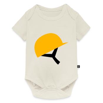 Master builder Helm - Baby Premium short-sleeve bodysuit - off white - Front