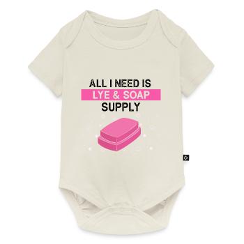 Soap Making Design for Soap Maker Designs - Baby Premium short-sleeve bodysuit - off white - Front