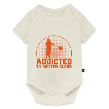 Glassblowing Glassblowing Glassworker Gift - Baby Premium short-sleeve bodysuit - off white - Front