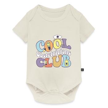 Cool Obstetricians Club Gynecologist Practitioner - Baby Premium Kurzarmbody - Naturweiß - Vorne