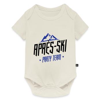 apres ski team party - Baby Premium short-sleeve bodysuit - off white - Front