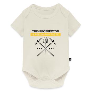 Gold Digger Gold Panning Gold Mining Designs - Baby Premium short-sleeve bodysuit - off white - Front