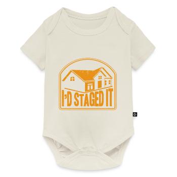 House presentation interior design interior designer Ge - Baby Premium short-sleeve bodysuit - off white - Front