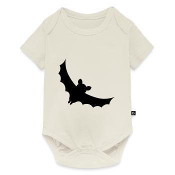 Bébé chauve-souris Halloween / Bébé chauve-souris Halloween - Body à manches courtes Premium Bébé - blanc cassé - Devant