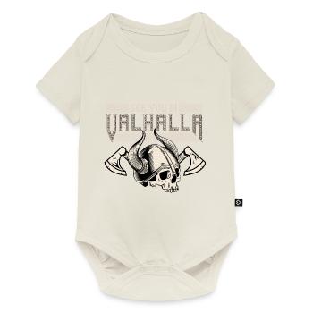 See You IN Valhalla | Thor | Odin | VIKINGS Ragnar - Body à manches courtes Premium Bébé - blanc cassé - Devant