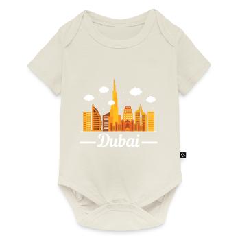 Dubai United Arab Emirates The Palm - Baby Premium short-sleeve bodysuit - off white - Front