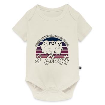 Haunted House Ghost Hunter Ghost Hunt Gift - Baby Premium short-sleeve bodysuit - off white - Front