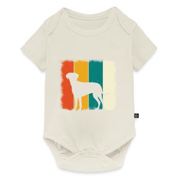 Labrador Retro - Baby Premium short-sleeve bodysuit - off white - Front