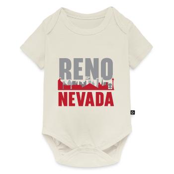 Reno Nevada USA State of America Travel Nevadan - Baby Premium short-sleeve bodysuit - off white - Front