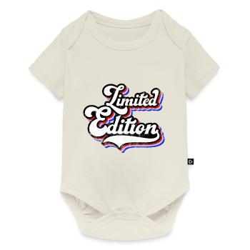 Limited Edition retro vintage design - Baby Premium short-sleeve bodysuit - off white - Front