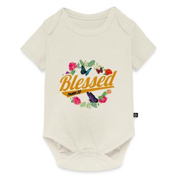 Bible Verse Inspirational Jesus God Gift - Baby Premium short-sleeve bodysuit - off white - Front