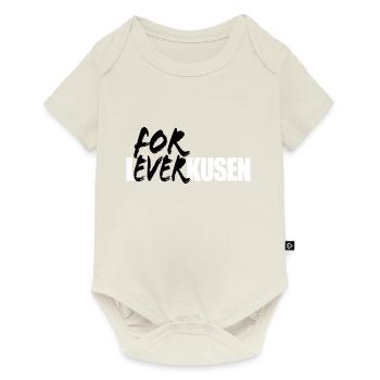 For Ever Leverkusen - Ich mag Leverkusen - Baby Premium Kurzarmbody - Naturweiß - Vorne